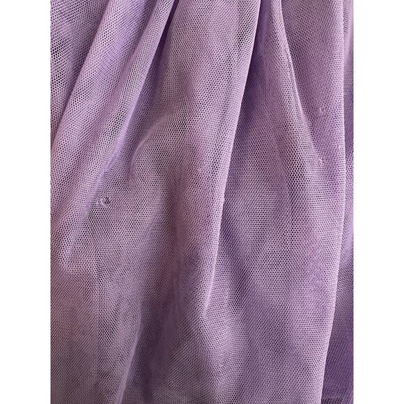 THE CHILDREN'S PLACE GIRLS 10-12 3D FLOWER TUTU DRESS PURPLE SEQUINS TULLE - Picture 5 of 5